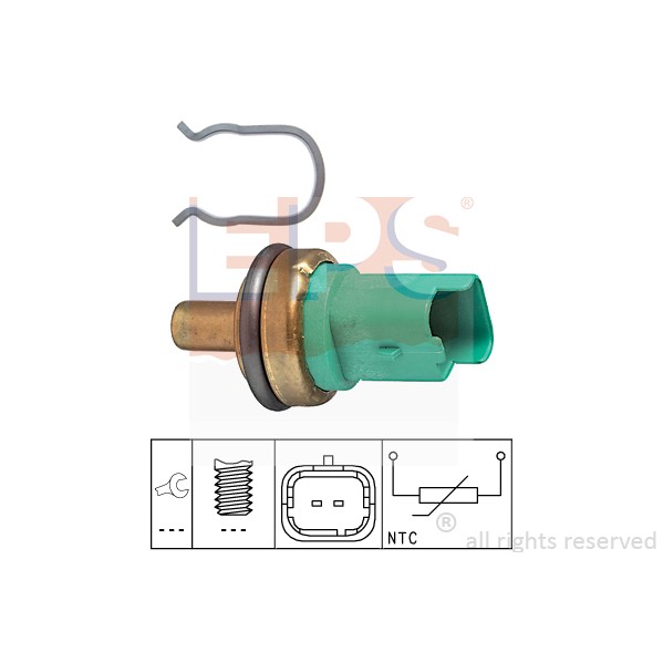 Слика на Сензор за температура EPS Made in Italy - OE Equivalent 1.830.292 за Citroen Xsara Picasso N68 1.6 HDi - 109 коњи дизел