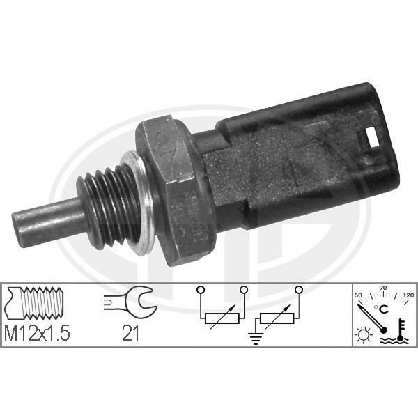 Слика на Сензор за температура ERA 330138 за  Renault Espace 3 (JE0) 2.0 - 139 коњи бензин