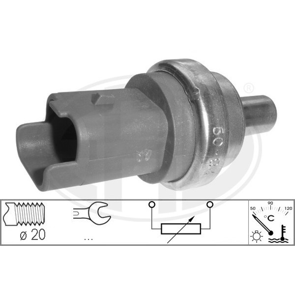 Слика на Сензор за температура ERA 330502 за Fiat Ulysse (179ax) 2.0 JTD - 109 коњи дизел