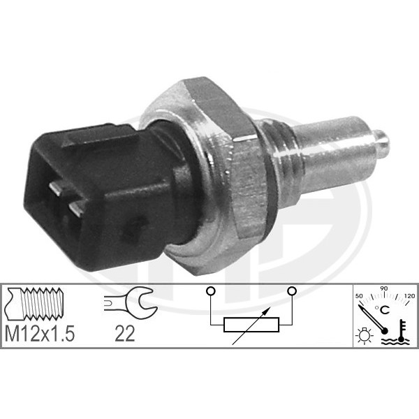 Слика на Сензор за температура ERA 330643 за MG ZR 160 - 160 коњи бензин