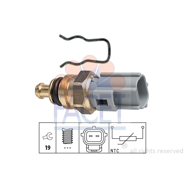 Слика на Сензор за температура FACET Made in Italy - OE Equivalent 7.3285 за Ford Mondeo 2 (BAP) 2.0 i - 131 коњи бензин