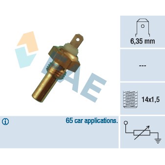 Слика на Сензор за температура FAE 31290 за BMW 3 Sedan E30 316 - 90 коњи бензин