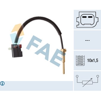 Слика на Сензор за температура FAE 32428 за Ford Transit BOX 3.2 TDCi - 200 коњи дизел