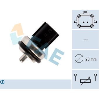 Слика на Сензор за температура FAE 33811 за Renault Laguna 2 Grandtour (KG0-1) 2.0 dCi (KG1T) - 150 коњи дизел