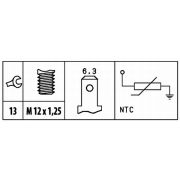 Слика 2 на Сензор за температура HELLA 6PT 009 309-491