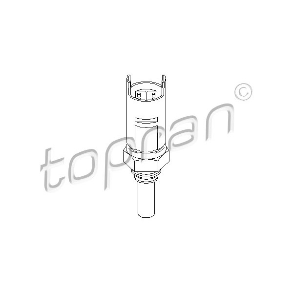 Слика на Сензор за температура TOPRAN 500 522 за BMW 5 Sedan E39 540 i - 286 коњи бензин