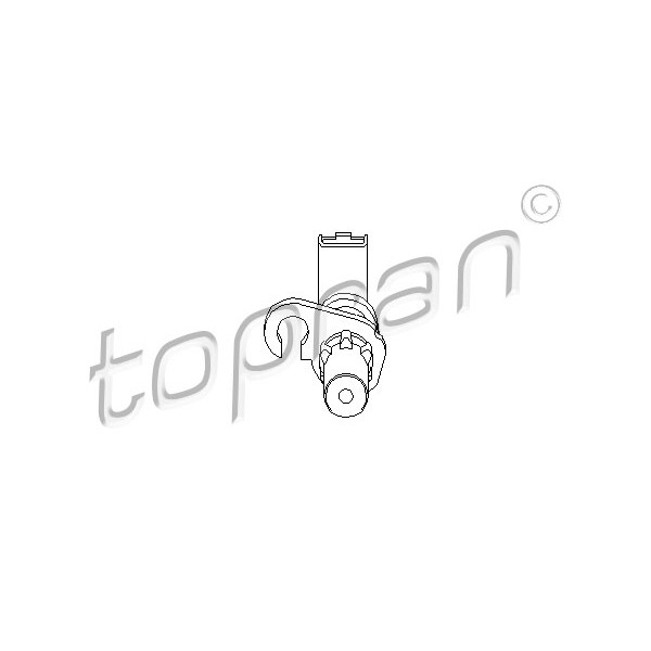 Слика на сензор обртаи, управување на мотор TOPRAN PREMIUM BRAND 721 677 за Peugeot Ranch Box 1.6 - 90 коњи бензин