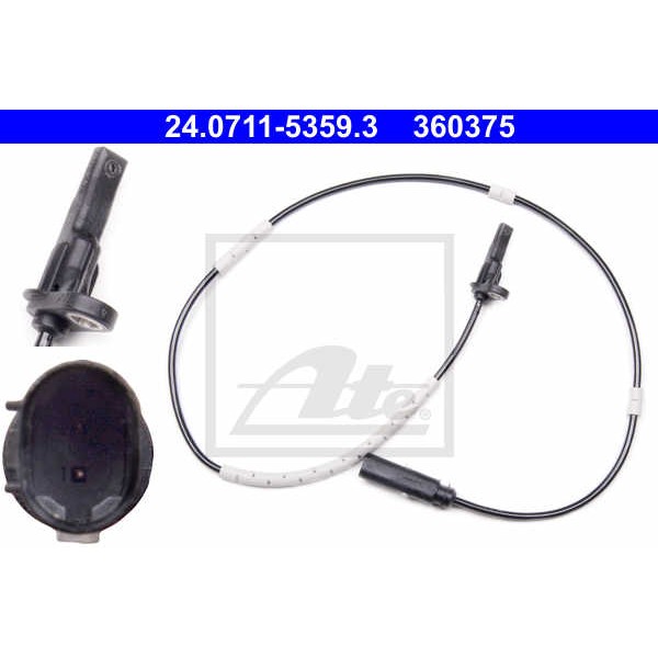 Слика на Сензор ABS ATE 24.0711-5359.3 за BMW 3 Gran Turismo F34 320 d xDrive - 190 коњи дизел