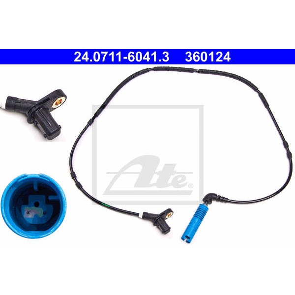 Слика на Сензор ABS ATE 24.0711-6041.3 за BMW 3 Sedan E46 318 d - 116 коњи дизел