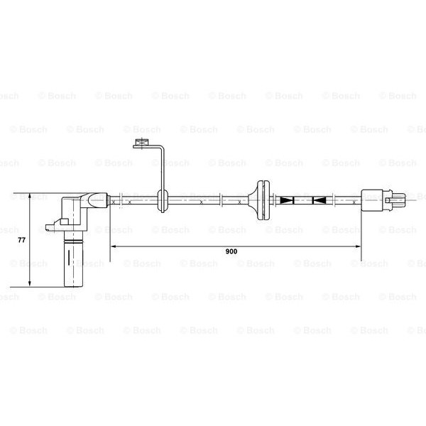 Слика на Сензор abs BOSCH 0 265 002 208