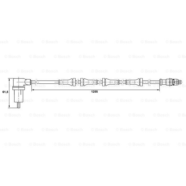 Слика на Сензор abs BOSCH 0 265 006 154