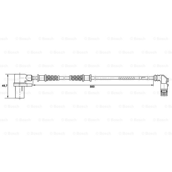 Слика на Сензор abs BOSCH 0 265 006 266