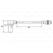 Слика 5 на Сензор ABS BOSCH 0 265 006 344