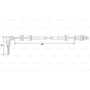 Слика 5 на Сензор ABS BOSCH 0 265 007 510