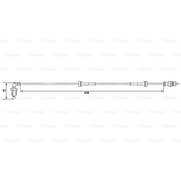 Слика на Сензор abs BOSCH 0 265 007 583