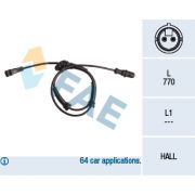 Слика 1 на Сензор ABS FAE 78026