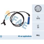 Слика 1 на Сензор ABS FAE 78039