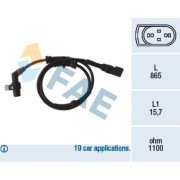 Слика 1 на Сензор ABS FAE 78040