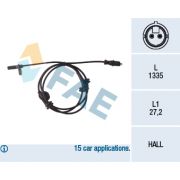 Слика 1 на Сензор ABS FAE 78047