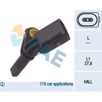 Слика на Сензор abs FAE 78064