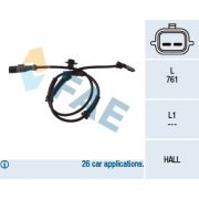 Слика 1 на Сензор ABS FAE 78096