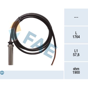 Слика на Сензор abs FAE 78399