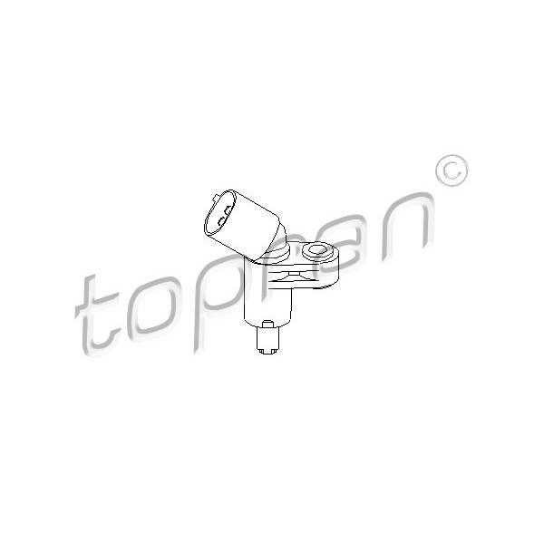 Слика на Сензор ABS TOPRAN 109 752 за VW Beetle (9C1,1C1) 1.8 T - 180 коњи бензин