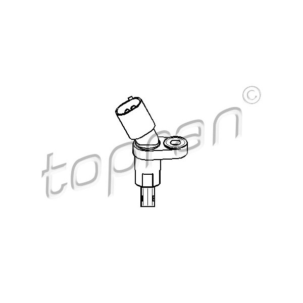 Слика на Сензор ABS TOPRAN 109 755 за Seat Toledo 2 Saloon (1M2) 2.3 V5 20V - 170 коњи бензин