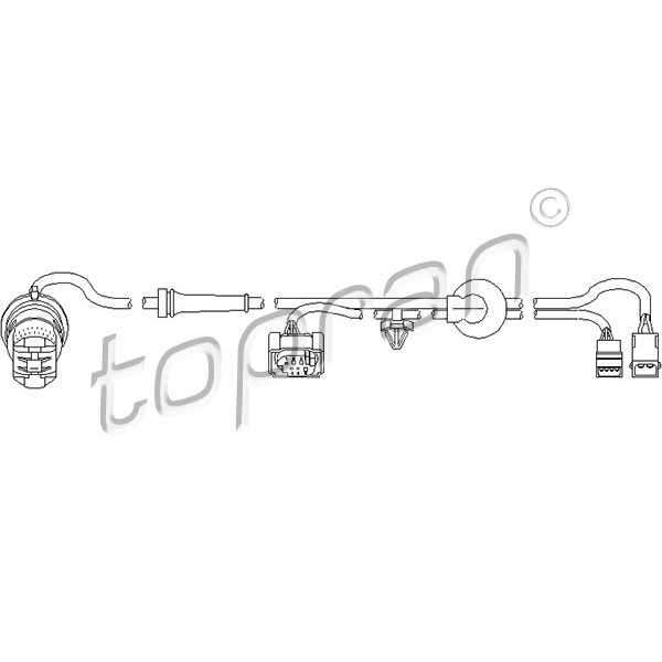 Слика на Сензор ABS TOPRAN 110 488 за Audi A6 Sedan (4B, C5) 1.8 T quattro - 150 коњи бензин