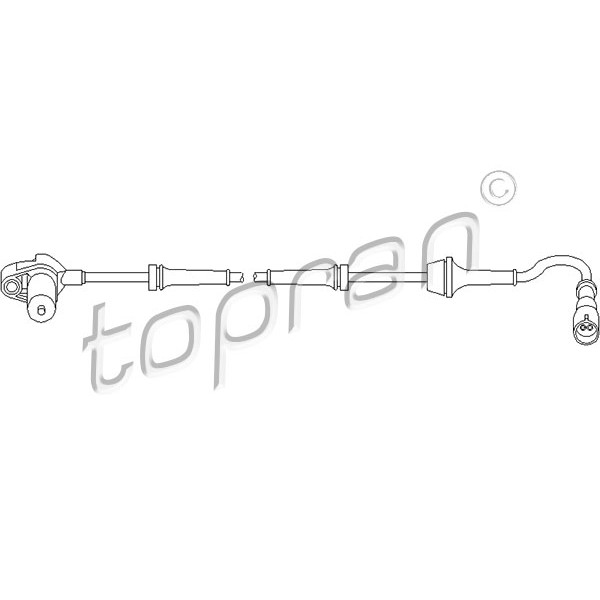 Слика на Сензор ABS TOPRAN 111 078 за VW Transporter T4 Box 1.9 D - 60 коњи дизел