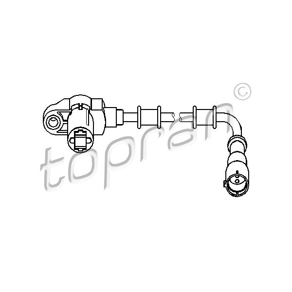 Слика на Сензор ABS TOPRAN 207 447 за Opel Calibra A 2.0 i 16V - 150 коњи бензин