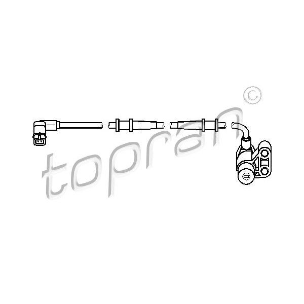 Слика на Сензор abs TOPRAN 407 757