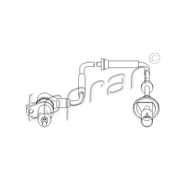 Слика на Сензор ABS TOPRAN 501 455 за BMW 5 Touring E34 520 i - 150 коњи бензин