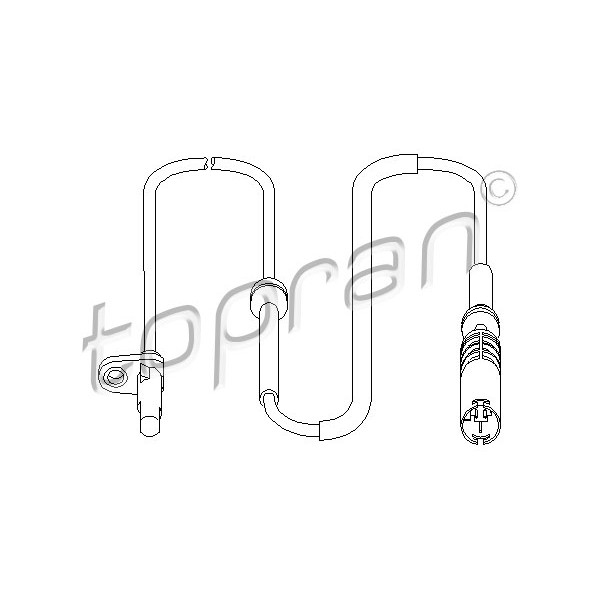 Слика на Сензор abs TOPRAN 501 463