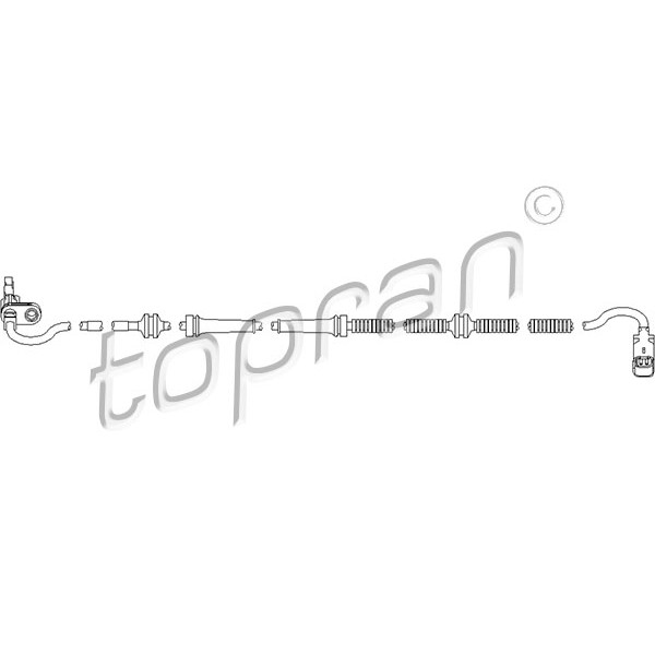 Слика на Сензор abs TOPRAN 722 100