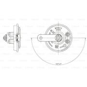 Слика 2 на сирена BOSCH 0 320 043 017