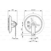 Слика 2 $на Сирена BOSCH 0 986 320 310