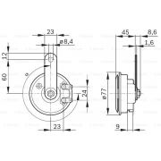 Слика 2 $на Сирена BOSCH 9 320 332 803