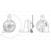 Слика 2 на сирена BOSCH 9 320 335 018