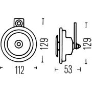 Слика 2 $на Сирена HELLA 3BA 002 768-082