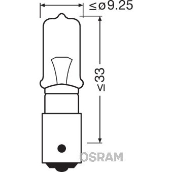 Слика на сијалица за позиција и паркинг светло OSRAM Original 64138 за камион Scania 4 Series 124 C/360 - 360 коњи дизел