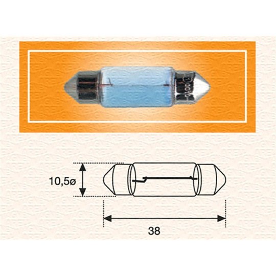 Слика на Сијалица за светло во кабина MAGNETI MARELLI 009418100000