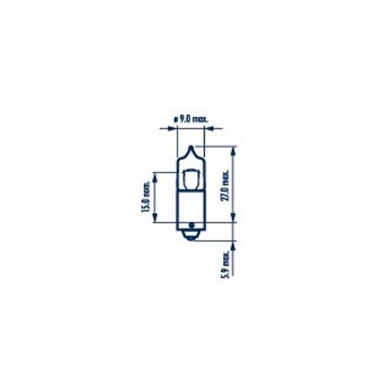 Слика на сијалица за светло во кабина NARVA Long Life 68162 за Audi TT (8N3) 1.8 T - 180 коњи бензин