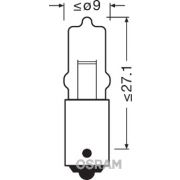 Слика 2 $на Сијалица за светло во кабина OSRAM Original 64113