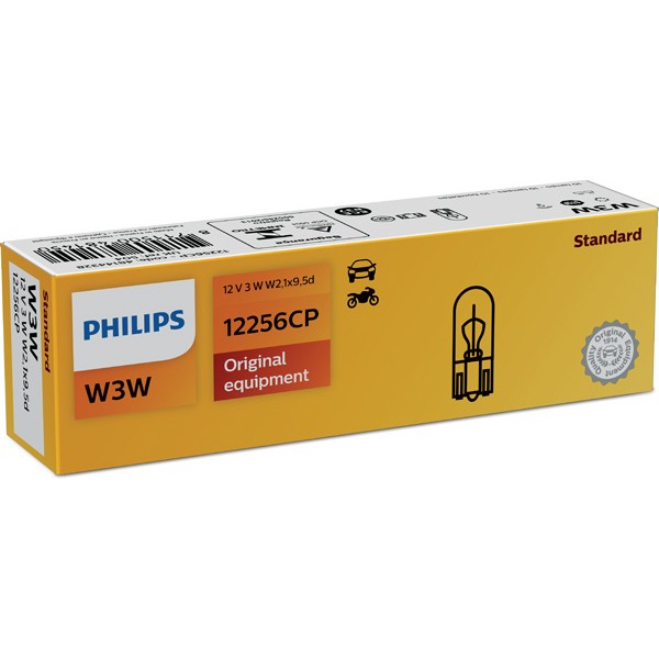 Слика на сијалица за светло во кабина PHILIPS 12256CP за Renault 19 Chamade 1.4 (L532, L53P) - 58 коњи бензин