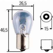 Слика 1 $на Сијалица за стоп светла и габарити HELLA 8GA 002 072-121