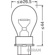 Слика 2 $на Сијалица за стоп светла и габарити OSRAM Original 3156