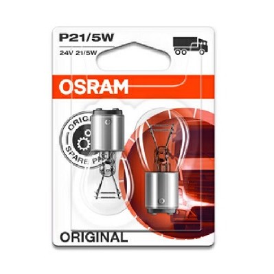 Слика на сијалица за стоп светла и габарити OSRAM Original 7537-02B за камион MAN L2000 10.153 LAEK - 155 коњи дизел