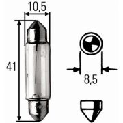 Слика 1 $на Сијалица за трепкачи и стопови HELLA 8GM 002 091-131