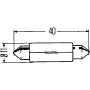 Слика 2 $на Сијалица за трепкачи и стопови HELLA 8GM 002 091-131